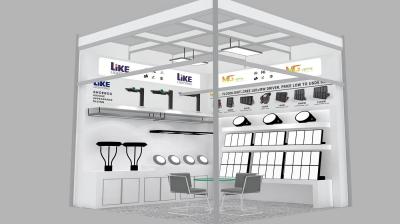 莱可灯具展位 香港灯饰展