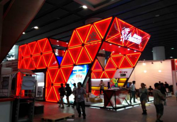 展台搭建的不同步骤与实践情况几个点！