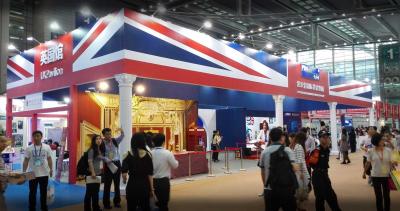 【展台搭建】英国馆设计搭建 Design and Construction of Exhibition