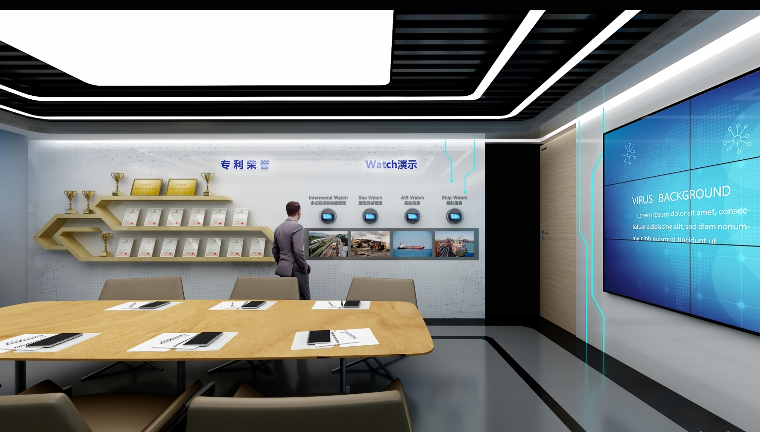 深圳科技感展厅设计公司：用设计呈现科技发展的无限潜力