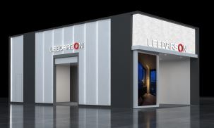 香港灯展设计搭建--立达信展台搭建